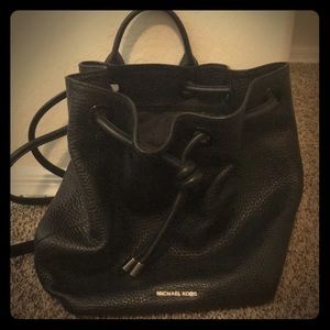 Michael Kors bucket backpack purse!